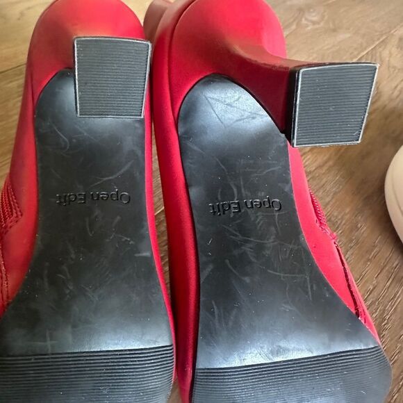 Open Edit Hesper Bootie in Red Salsa - Picture 10 of 10